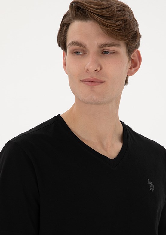 US POLO ASSN Lacivert Erkek Uzun Kol Gömlek