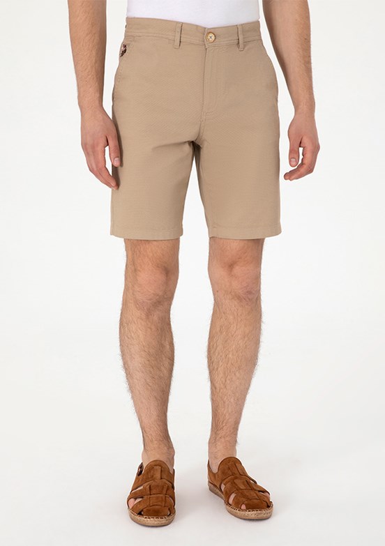 US POLO ASSN Yeşil Erkek Kapri Şort