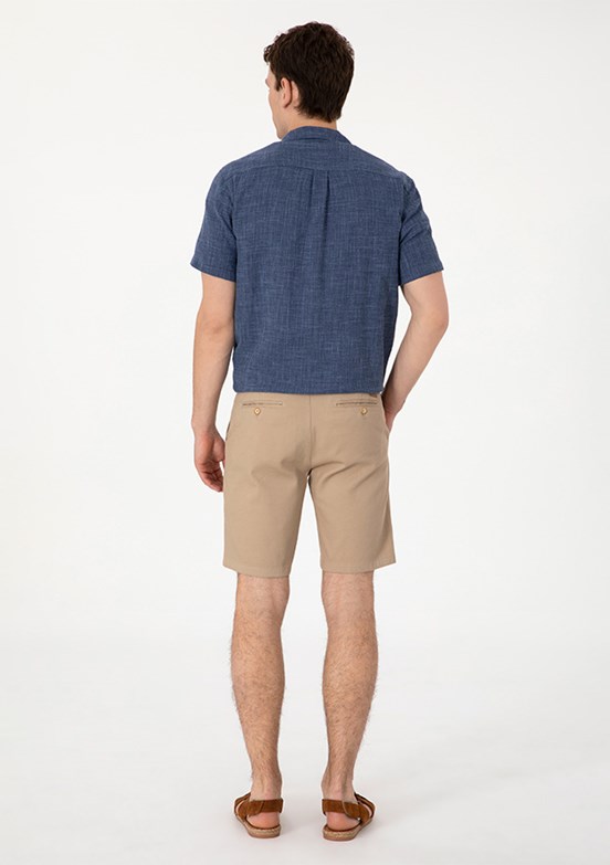 US POLO ASSN Yeşil Erkek Kapri Şort