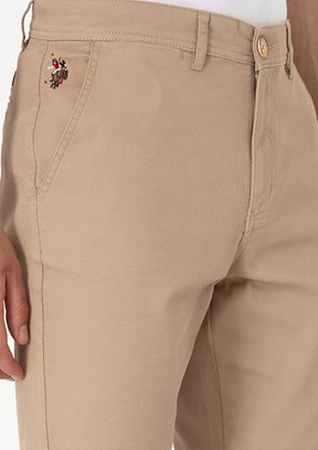 US POLO ASSN Yeşil Erkek Kapri Şort