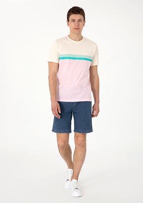 US POLO ASSN Mavi Erkek Kapri Şort