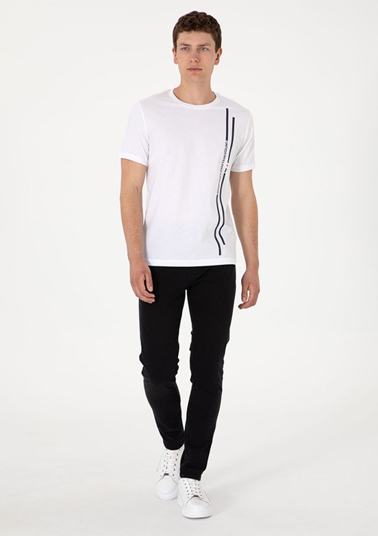 US POLO ASSN Siyah Erkek Slim Jean Pantolon