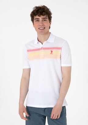 US POLO ASSN Turuncu Erkek Regular T-Shirt