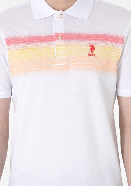 US POLO ASSN Turuncu Erkek Regular T-Shirt