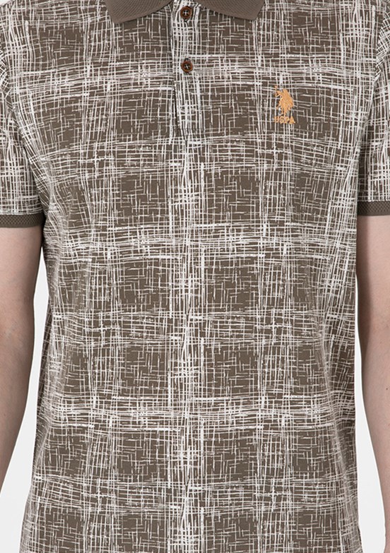 US POLO ASSN Bej Erkek Regular T-Shirt
