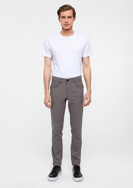 SÜVARİ Gri Erkek Slim Pantolon