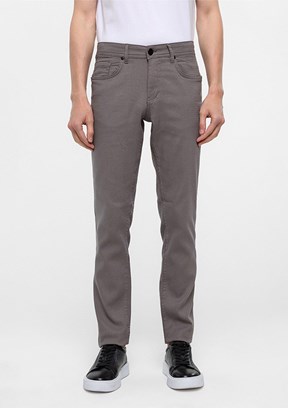 SÜVARİ Gri Erkek Slim Pantolon