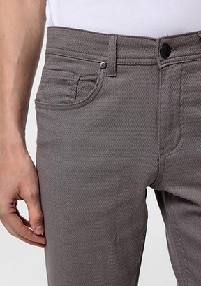 SÜVARİ Gri Erkek Slim Pantolon