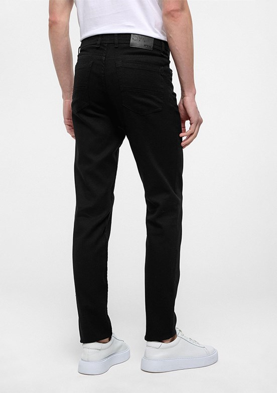 SÜVARİ Siyah Erkek Slim Pantolon