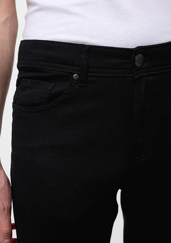SÜVARİ Siyah Erkek Slim Pantolon