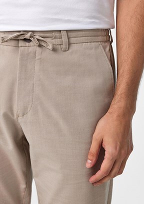 SÜVARİ Bej Erkek Jogger Pantolon