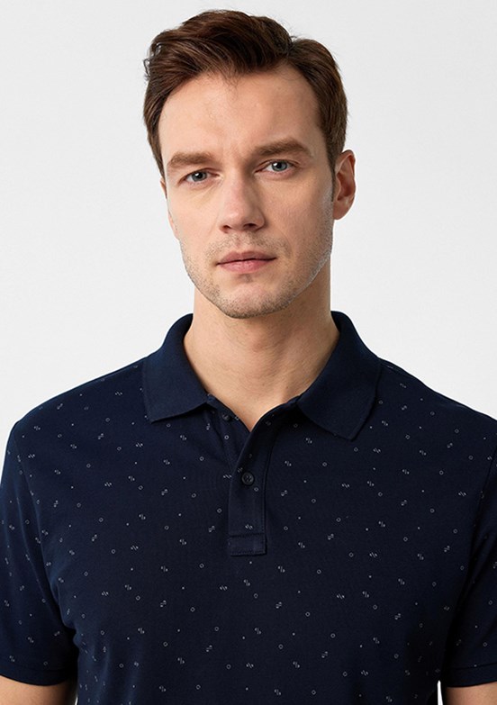 SÜVARİ Lacivert Erkek Polo Yaka T-Shirt
