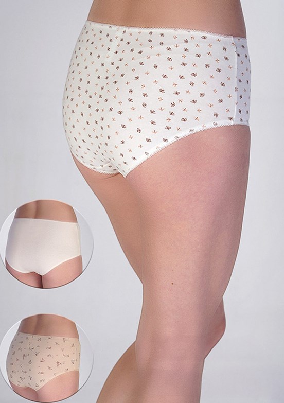 NEW BRA - 3650030000 Kadın Çok Renkli 3'Lü Külot