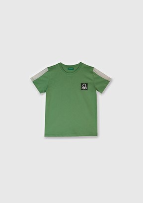 BENETTON Yeşil Erkek Çocuk Basic T-Shirt