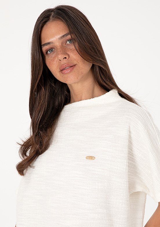 US POLO ASSN Beyaz Kadın Comfort T-Shirt