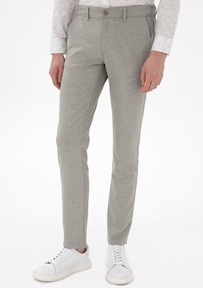 PİERRE CARDİN Yeşil Erkek Slim Pantolon