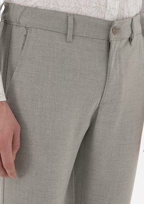 PİERRE CARDİN Yeşil Erkek Slim Pantolon