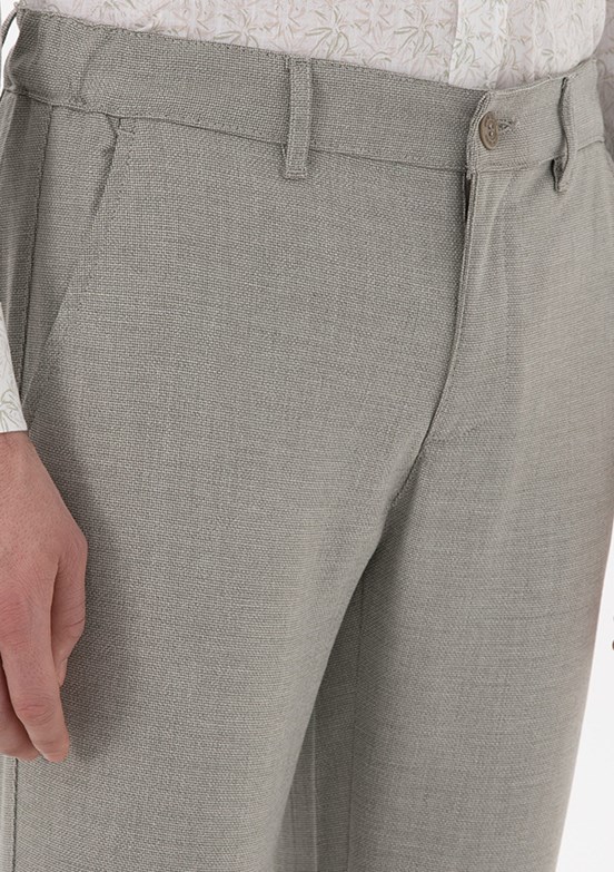 PİERRE CARDİN Yeşil Erkek Slim Pantolon