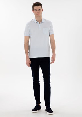 PİERRE CARDİN Lacivert Erkek Slim Jean Pantolon