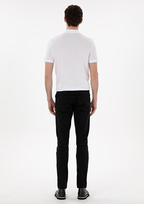 PİERRE CARDİN Erkek Antrasit Slim Jean Pantolon