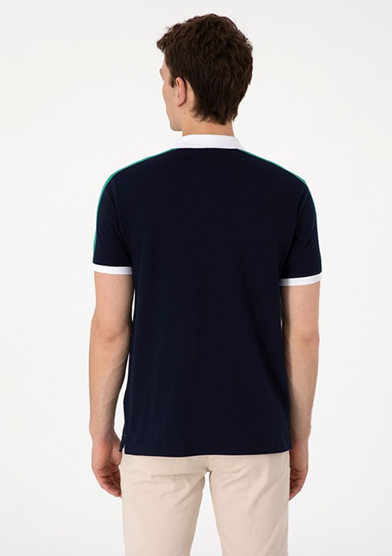 US POLO ASSN Lacivert Erkek Basic T-Shirt