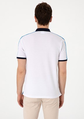 US POLO ASSN Beyaz Erkek Regular T-Shirt
