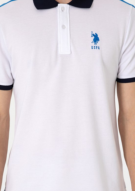 US POLO ASSN Beyaz Erkek Regular T-Shirt