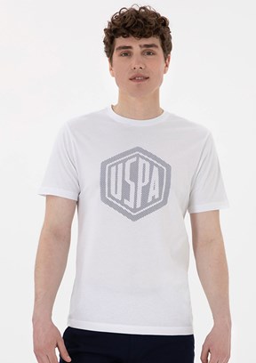 US POLO ASSN Beyaz Erkek Regular T-Shirt