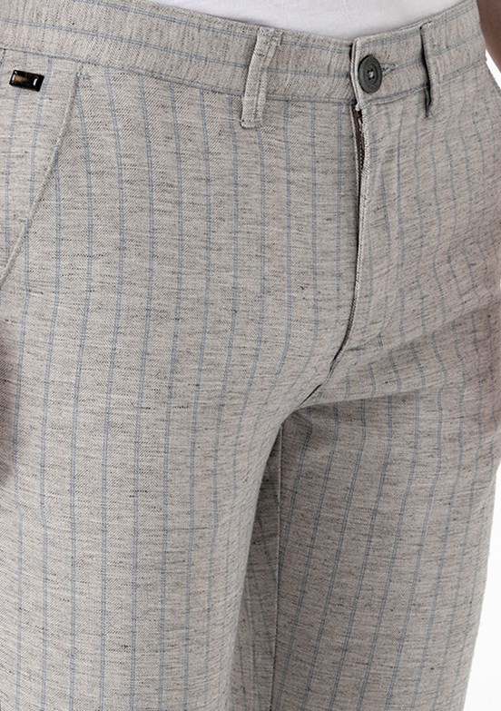 US POLO ASSN Gri Erkek Chino Pantolon