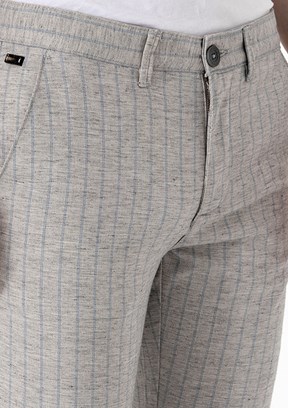 US POLO ASSN Gri Erkek Chino Pantolon