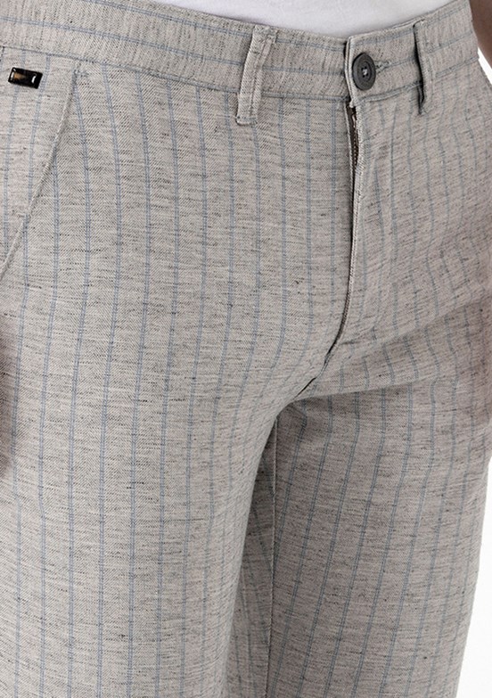 US POLO ASSN Gri Erkek Chino Pantolon