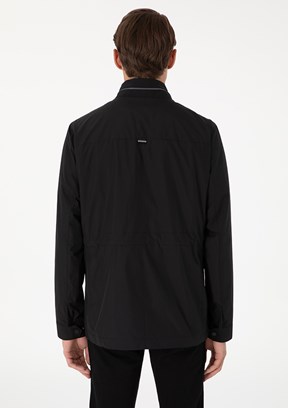 PİERRE CARDİN Sıyah Erkek Basic Mont