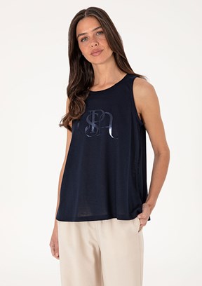 US POLO ASSN Lacivert Kadın Örme T-Shirt