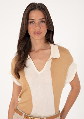 US POLO ASSN Kahverengi Kadın Comfort Kazak