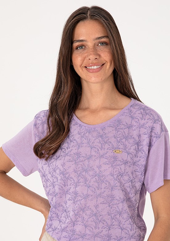 US POLO ASSN Mor Kadın Comfort T-Shirt
