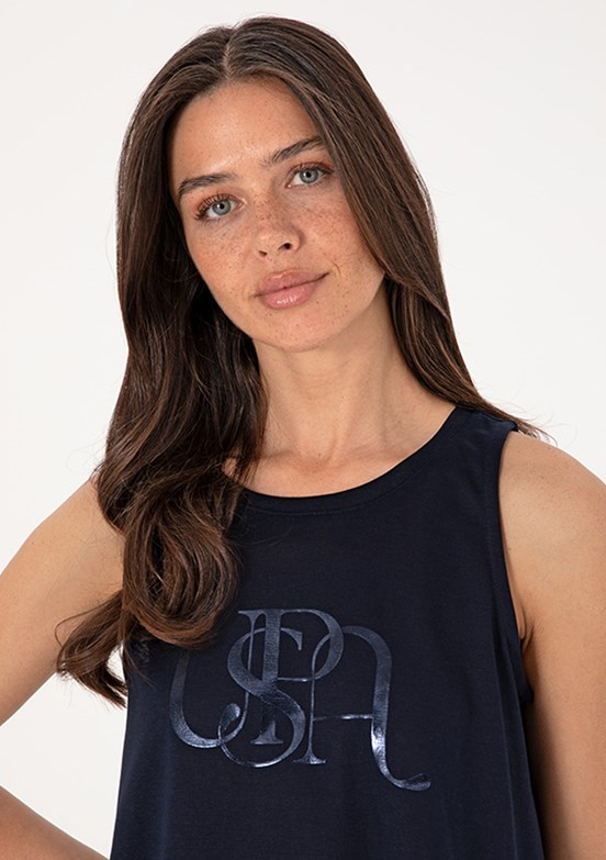 US POLO ASSN Lacivert Kadın Culotte T-Shirt