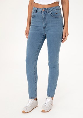 US POLO ASSN Mavi Kadın Slim Jean Pantolon