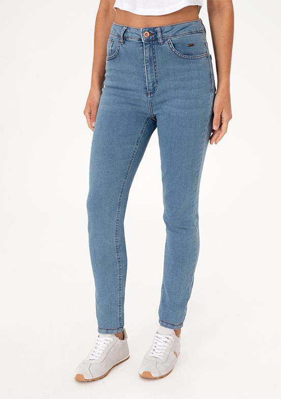 US POLO ASSN Mavi Kadın Slim Jean Pantolon