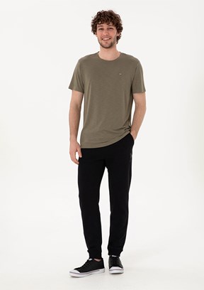 US POLO ASSN Siyah Erkek Slim Pantolon