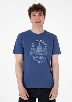 US POLO ASSN Lacivert Erkek Regular T-Shirt