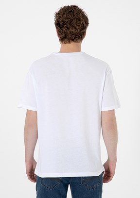 US POLO ASSN Beyaz Erkek Comfort T-Shirt