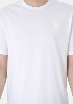 US POLO ASSN Beyaz Erkek Comfort T-Shirt