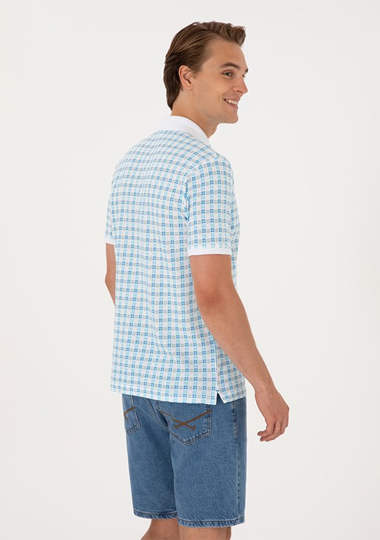 US POLO ASSN Mavi Erkek Regular T-Shirt