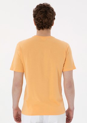 US POLO ASSN Turuncu Erkek Regular T-Shirt