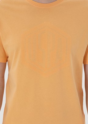 US POLO ASSN Turuncu Erkek Regular T-Shirt