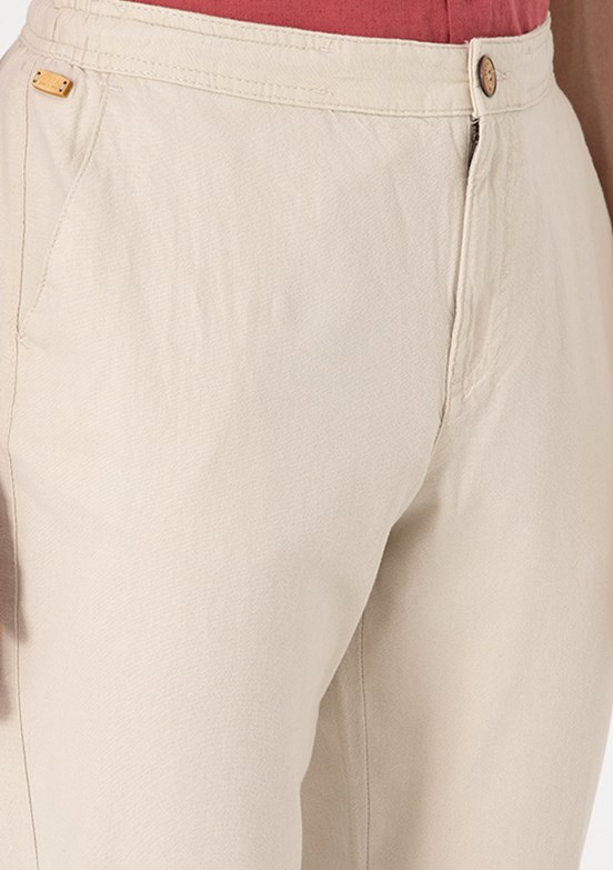 US POLO ASSN Bej Erkek Chino Pantolon
