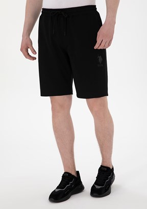 US POLO ASSN Siyah Erkek Bermuda Şort