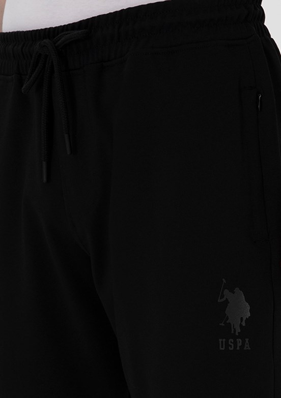 US POLO ASSN Siyah Erkek Bermuda Şort
