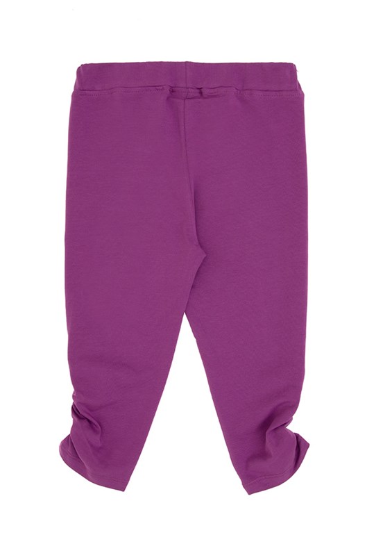 US POLO ASSN Mor Kız Çocuk Toothpick Pantolon