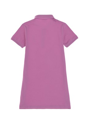US POLO ASSN Pembe Kız Çocuk Örme Elbise